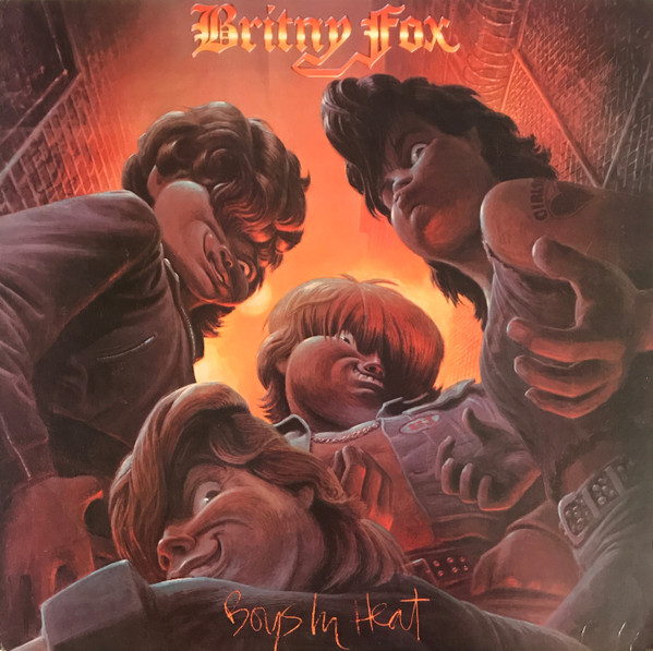 Britny Fox – Boys In Heat (1988, Vinyl) - Discogs
