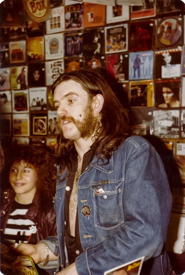 Lemmy at ZigZag records