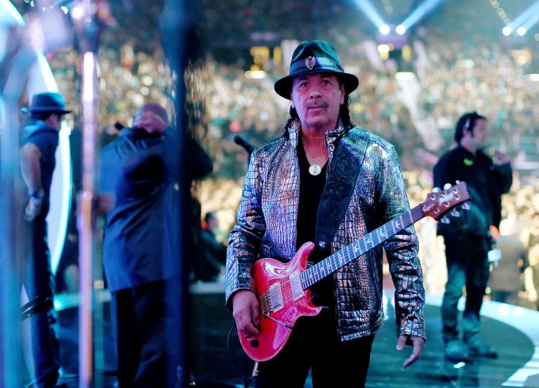 Guitarist Carlos Santana Collapses Onstage During Recent Performance