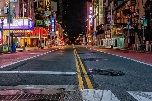 The Empty Streets of New York City | The Iridium